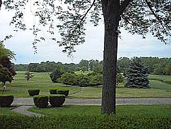 The grounds around the Shrine
